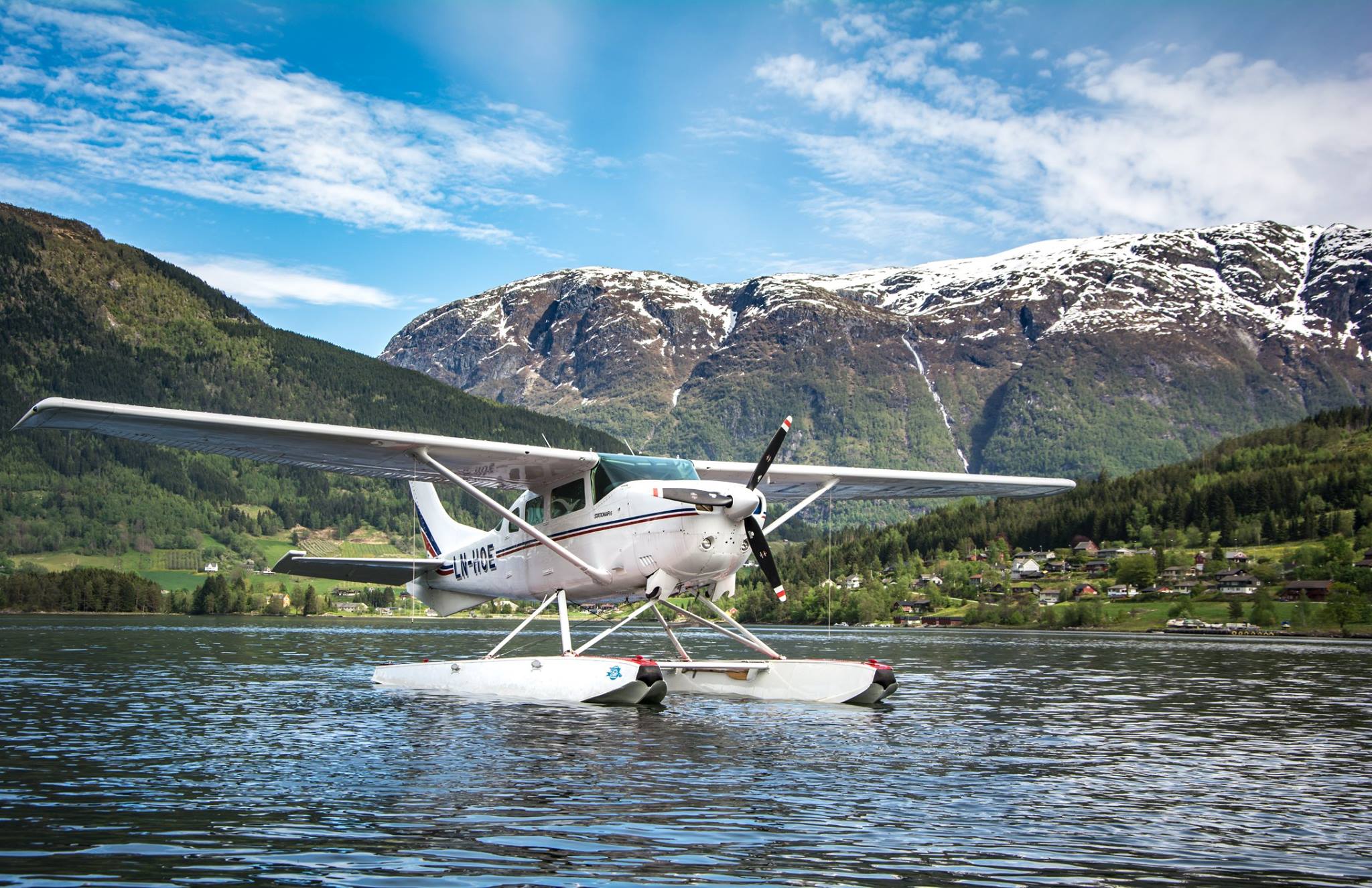 Paseo en hidroavión