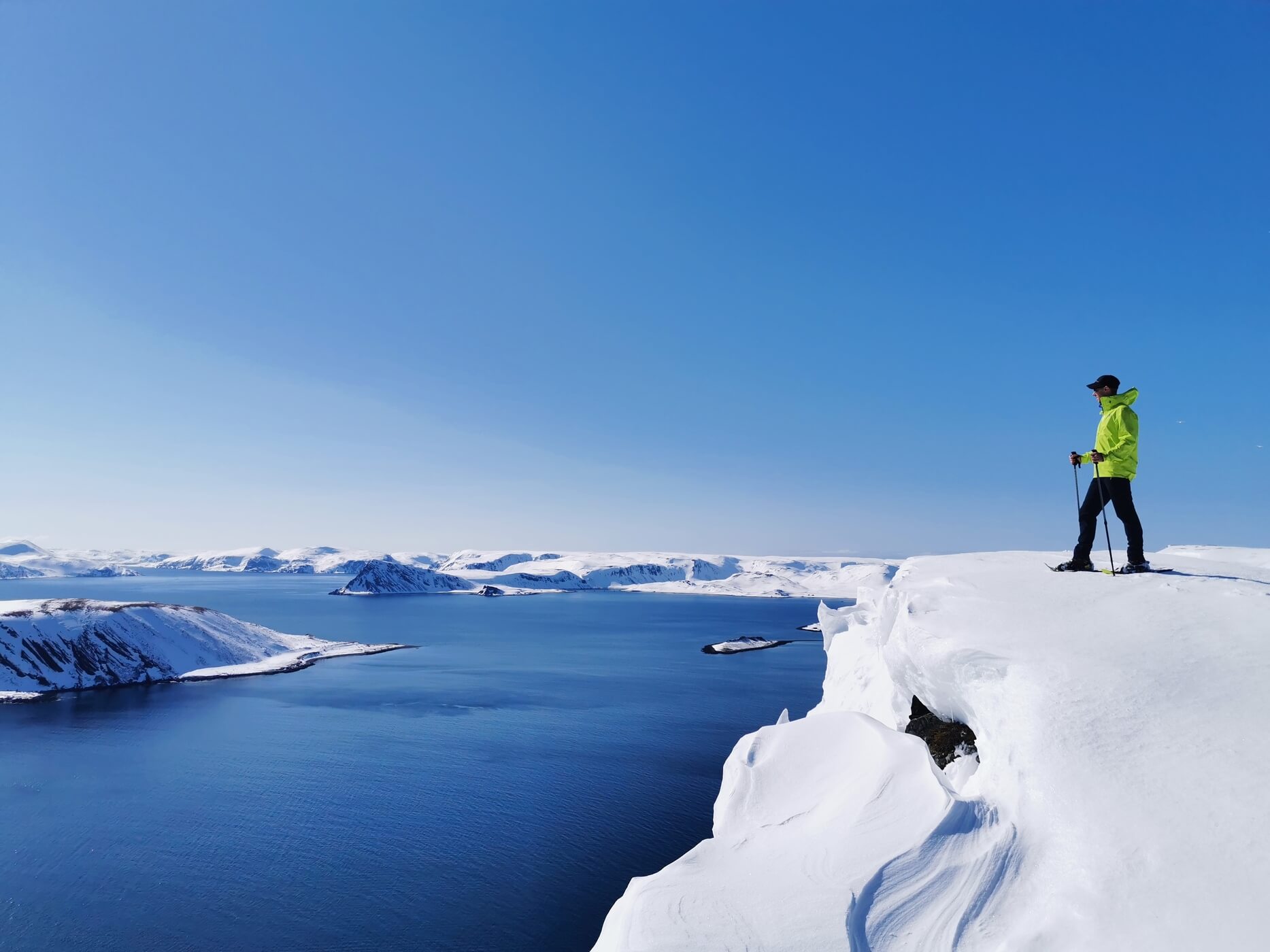 Paseo en raquetas de nieve