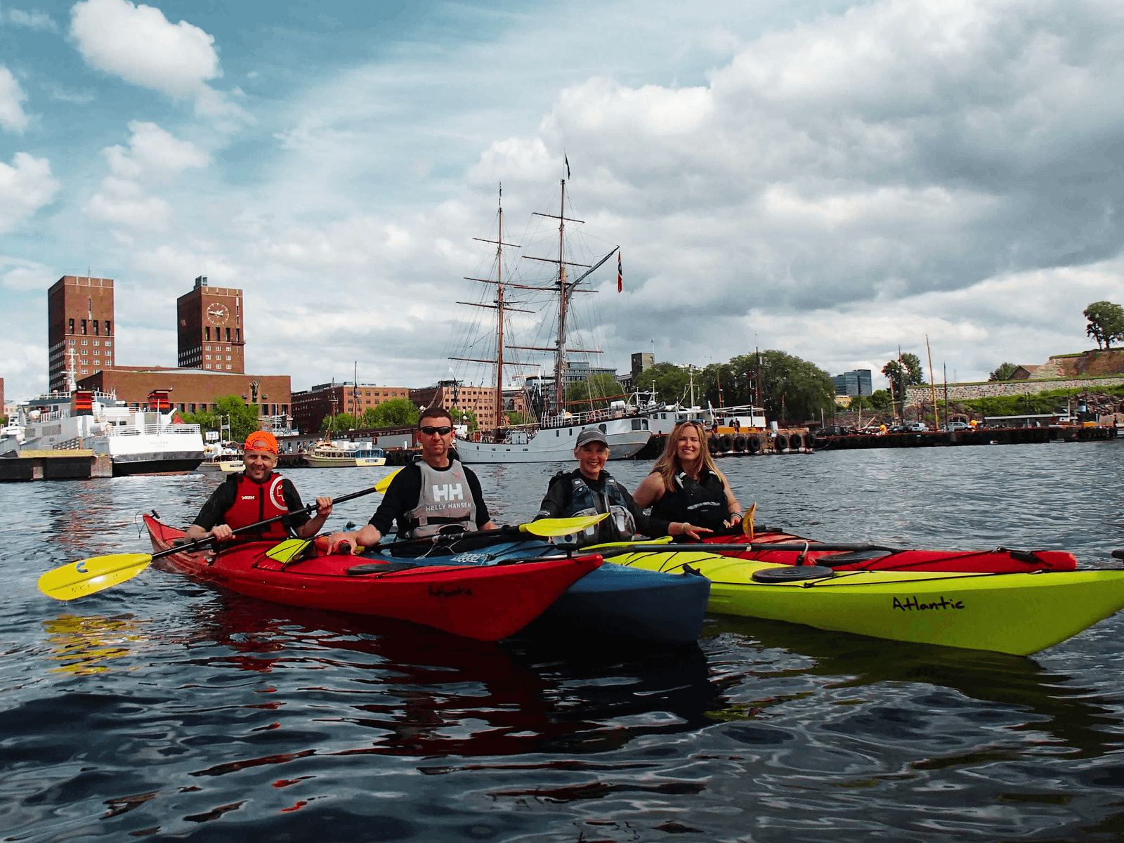 Paseo en kayak por el centro de Oslo