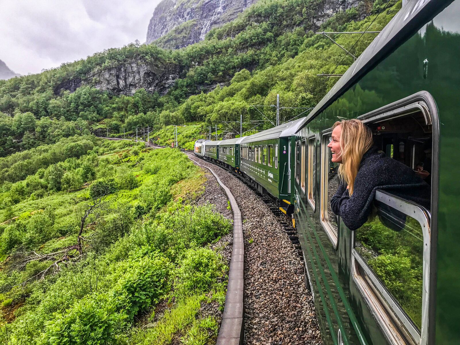 Noruega en tren