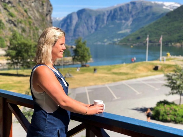 Noruega en tren - Flamsbrygga