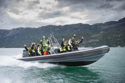 Crucero en lancha rápida por el Lysefjorden