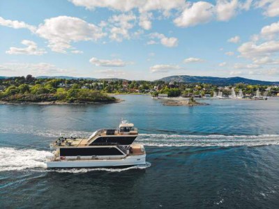 Paseo en catamarán por el fiordo de Oslo