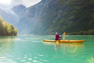 Paseo en kayak por el Nordfjord