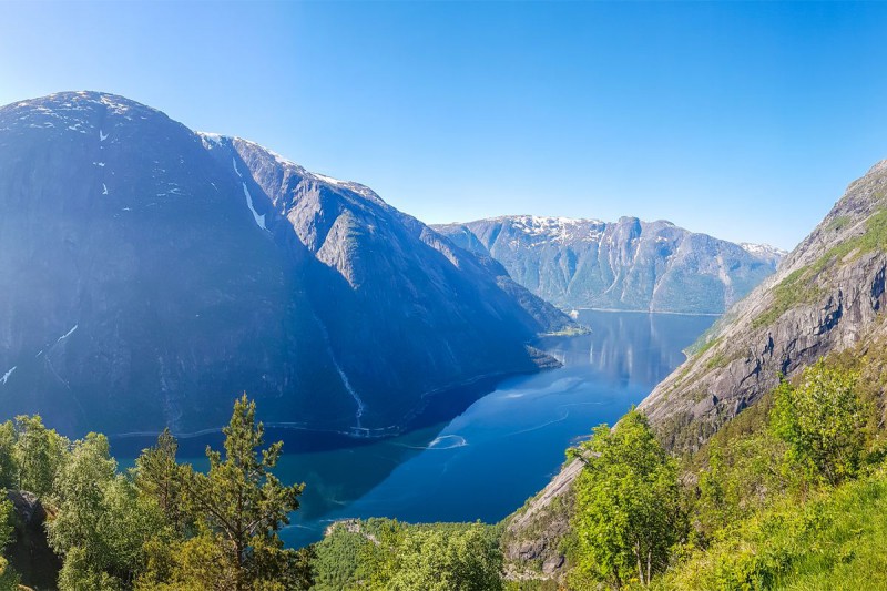 En el corazón del Hardangerfjord