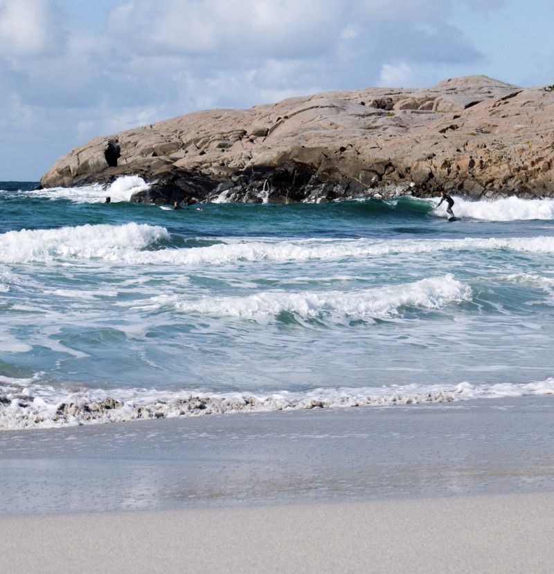 Agua, playas y fiordos