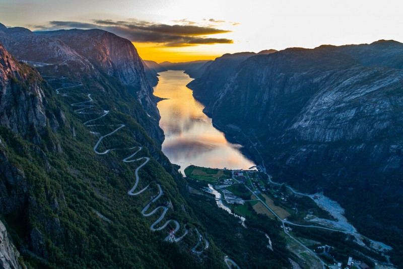 En los confines del Lysefjord