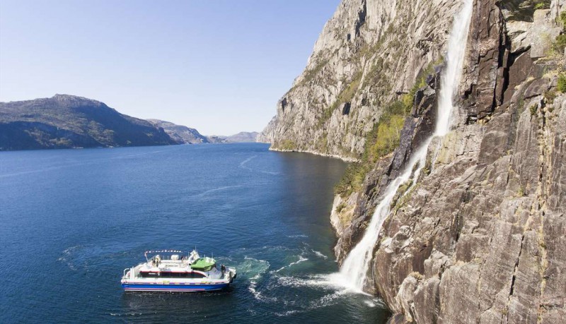 Crucero por el Lysefjord