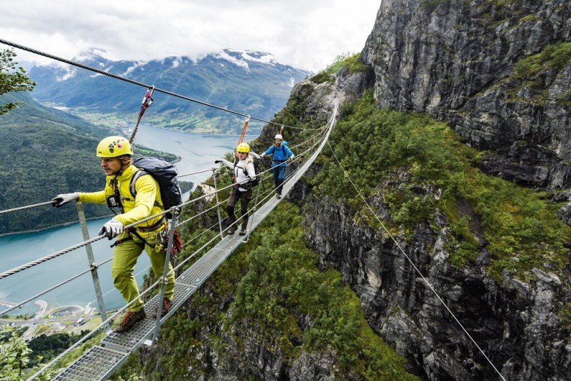 Un impresionante escenario natural para practicar deportes de aventura