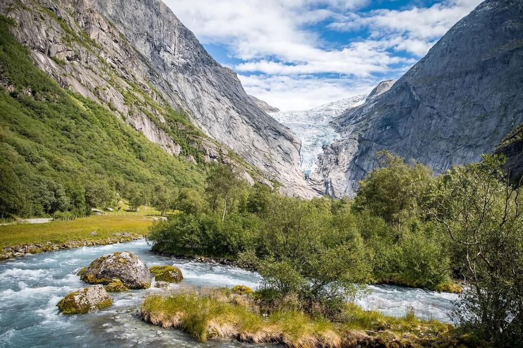 Glaciar de Briksdal