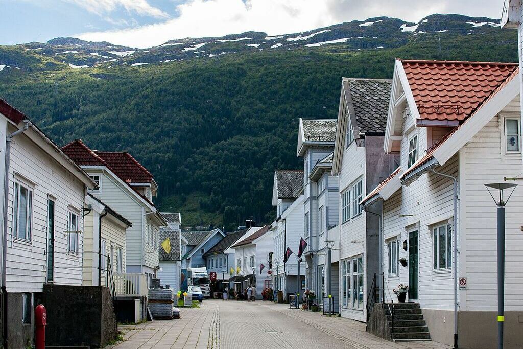 Calles de Eidsgata y Tverrgata