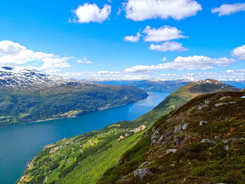 En el profundo del Nordfjord