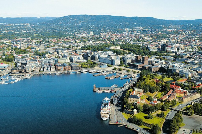 El area más poblada de Noruega