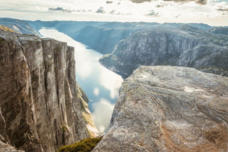 Enclavado en el Lysefjord