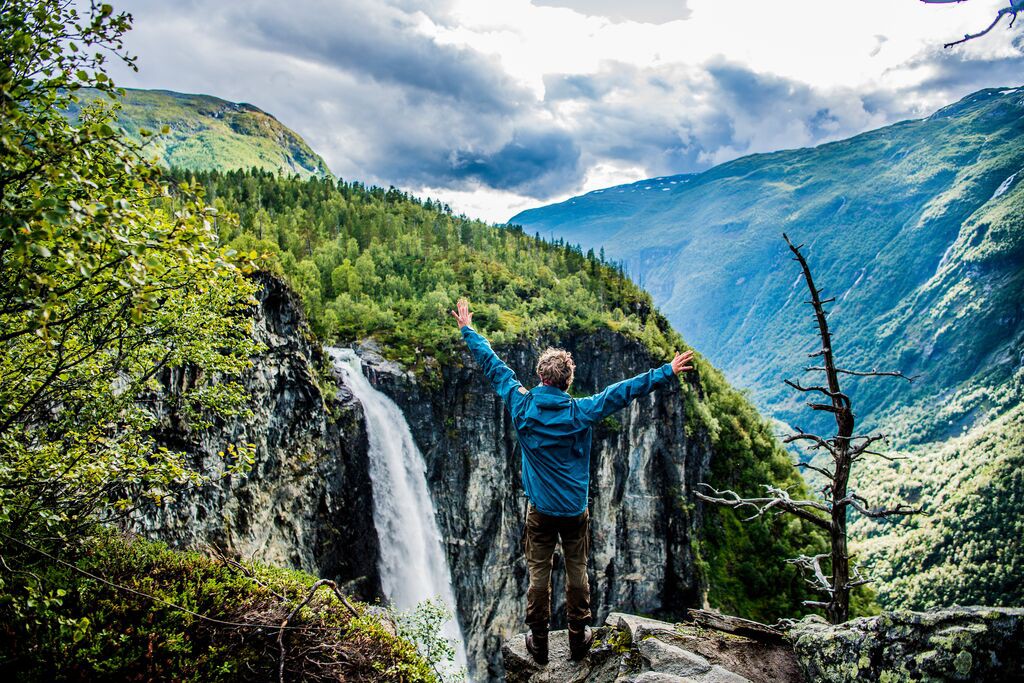 Cascada de Vettisfossen