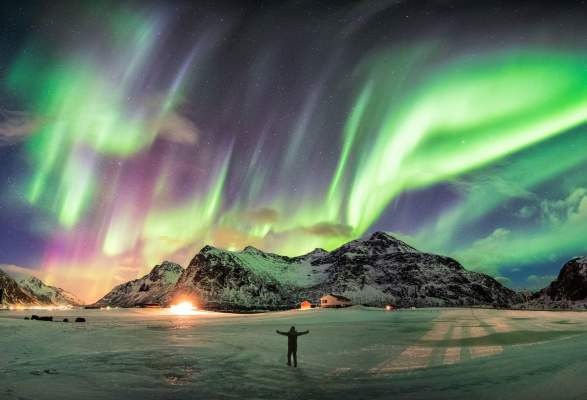 El lugar ideal para ver las auroras boreales